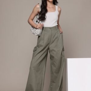 Pleated Regular Fit Cargos